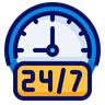 24/7 Service Icon